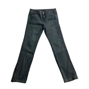 Pierre Cardin Jeans Sz 10 Straight Leg Medium Dark Wash